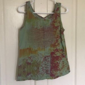 Groovy cotton tee, size small